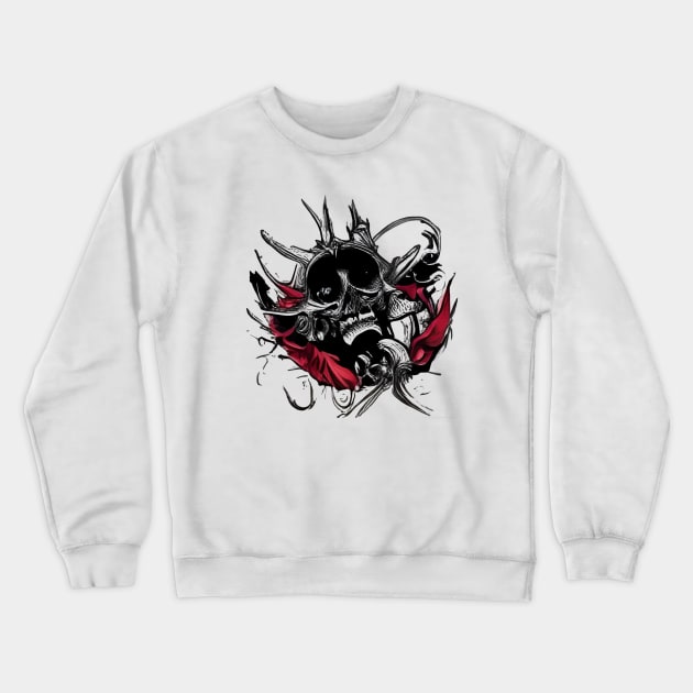 Necromancer Crewneck Sweatshirt by Lolebomb